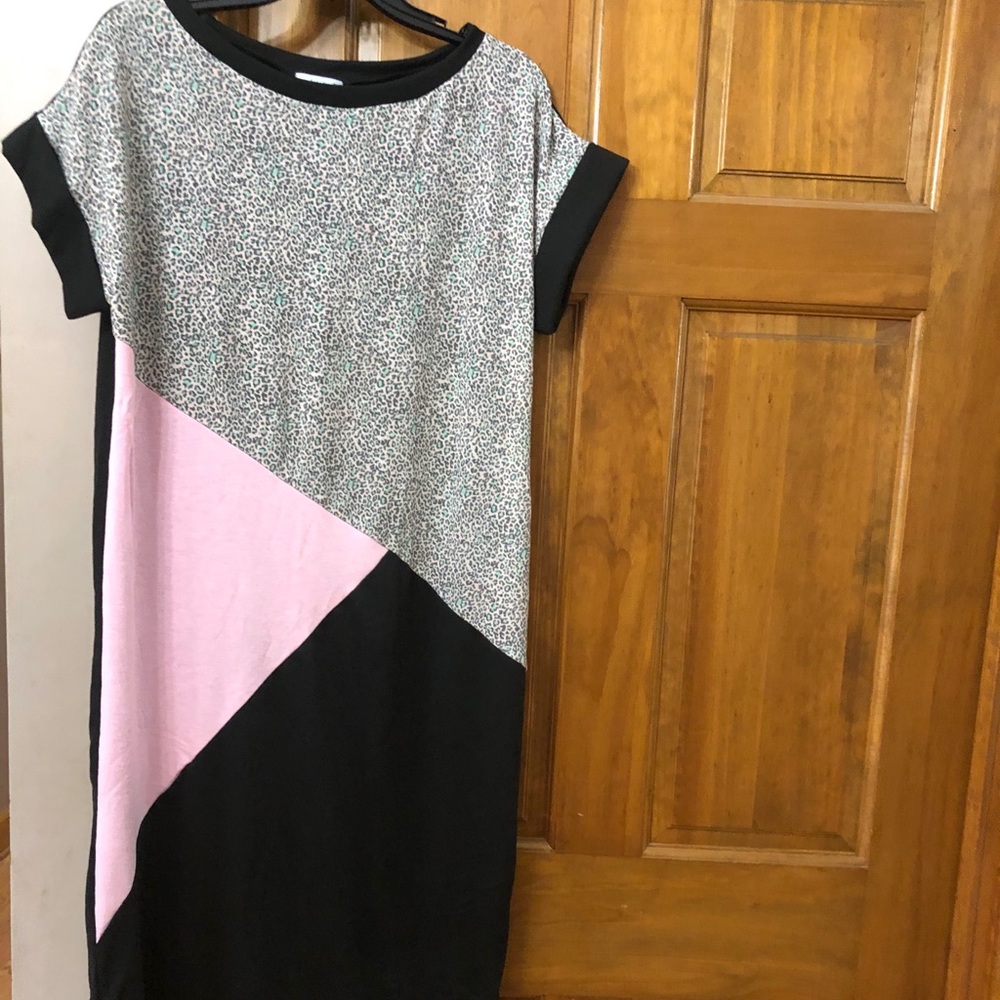 White Birch Tshirt dress